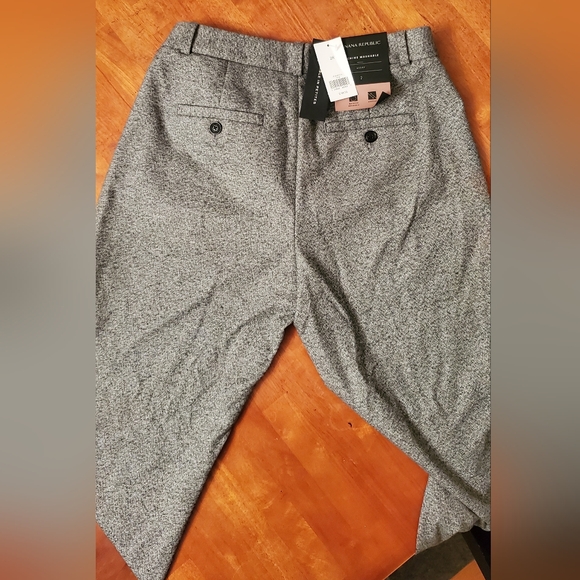 Banana Republic Gray Dress Pants Ankle - Picture 7 of 12